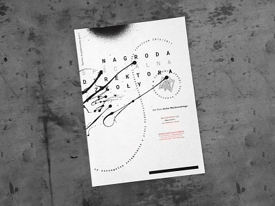 Art school diploma art school brutal digital print diploma document print typography