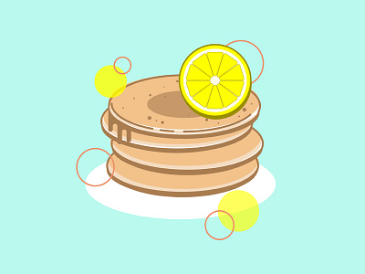 Pancakes lemon pancakes