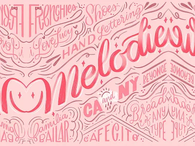 HOMwork 01 beyonce bread california calligraphy handlettering handwritting homwork lettering new york script type typography