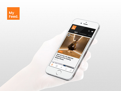 My Feed App app hot magazine news ui