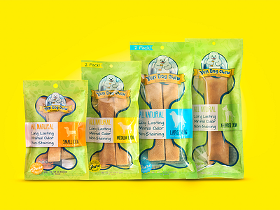 Yeti Dog Treats Chews dog packaging packaging design pet redesign treats