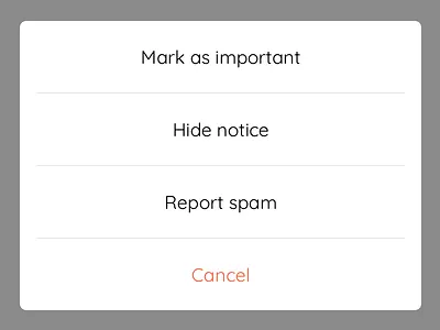 Aciton Sheet action sheet android design ios ui ux