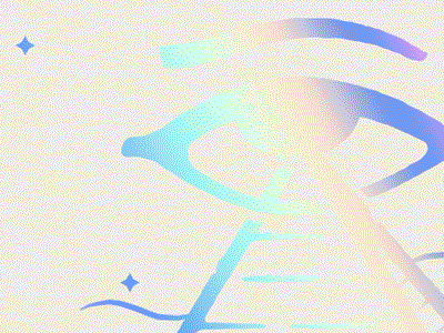 Eye of Horus chroma detail eye gradient horus illo illustration noise