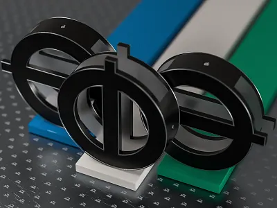 Ufa 3d bdsr cinema4d isometric pattern redshift typography