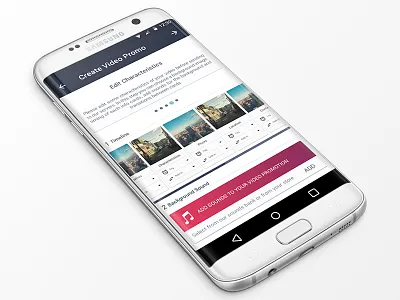 Movinio Android Design App android design interfaces material movinio ui ux