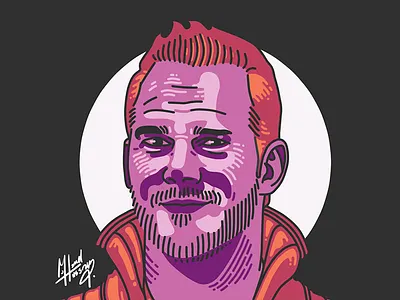 Chris Pratt " star lord " chris galaxy guardians illustration lord marvel of portrait pratt star the