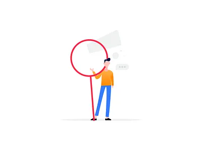 Search Illustration illustration search simple text video voice