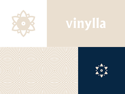 vinylla app brand branding icon logo mark vanilla vinyl