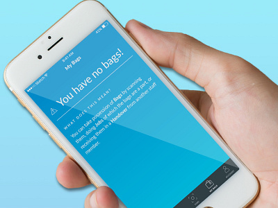 Empty State for Enterprise Users blue debut emptystate enterprise ios