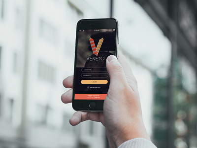 UI - Veneto debut debutshot ios mobile photoshop ui veneto