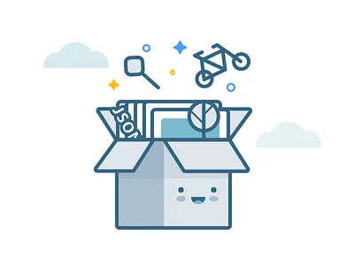 Download blue box download line