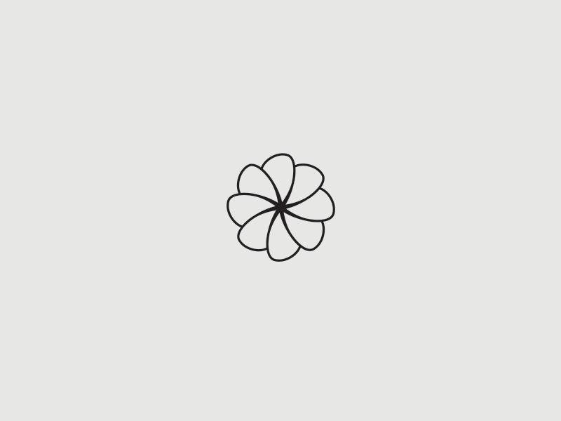 Flower Mark brand design branding design flower logo identity lettermark logo logo design logos logotype mark symbol