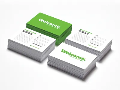 Welcome Invitation card branding catholic christian design graphic design identity postcard