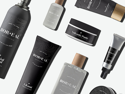 Boreal Botanicals packaging branding cosmetic branding packaging product