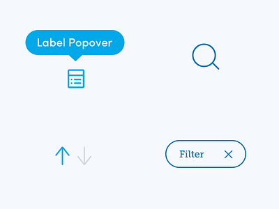 UI Elements elements filters icon react sketch