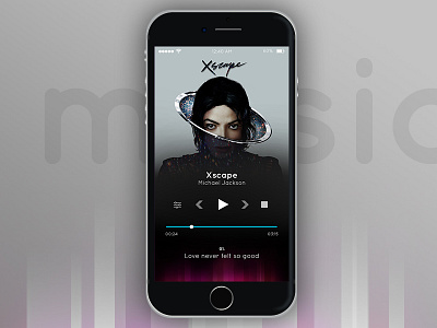 #dailyui Challenge #009 Music Player challenge dailyui design graphic music player ui