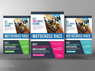 Bike Race Flyer Templates Psd agency bike race flyer templates psd blue business business corporate agency flyer business flyer clean company