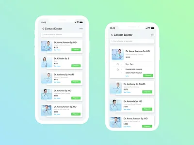 HeloDoc doctor health list