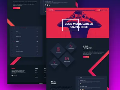 Web UI Interface ui design web design