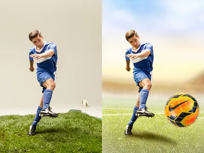 Soccer Composite composite concept photography soccer