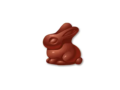 Chocolate Bunny bunny character chocolate game icon