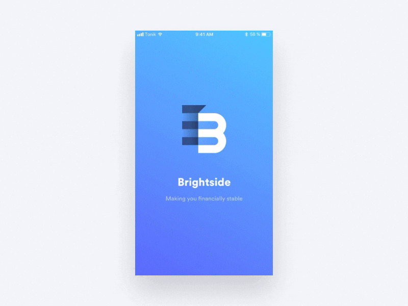 Financial Assistant part III 💸 animation application assistant financial gradient illustration ios iphone mobile motion ui ux