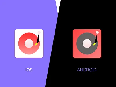 Music android apple clean icon ios iphone music player