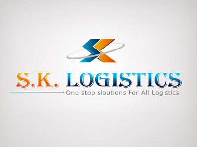Sklogistics branding corporate identity graphic symbol logo designing