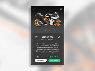 #Dailyui Challenge Day 12 - challenge creative dailyui design ecommerce graphicdesigner graphics motorbike ui userinterface ux vehicles