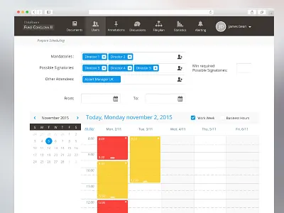 Dataroom app da ui web webapp webdesign