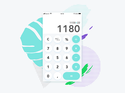 Calculator Daily UI 004 calculator challenge dailyui dailyui100