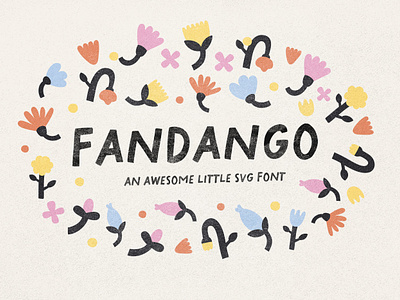 Fandango - SVG & Regular font