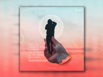 Proverbs 0305 bible composition design hand man moon orange