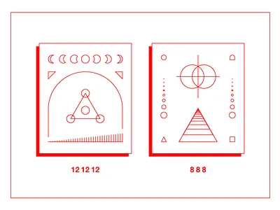 Secret Geometry branding geometric illustration secrets