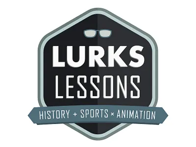 Lurks Lessons - Main Logo animation badge history lessons logo lurks sports