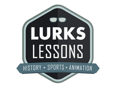 Lurks Lessons - Main Logo animation badge history lessons logo lurks sports