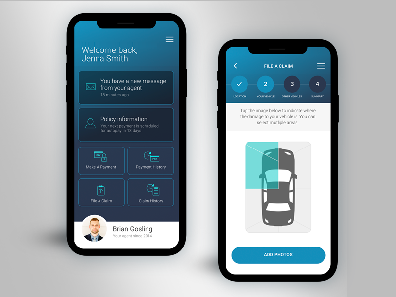 Example of Auto Insurance App