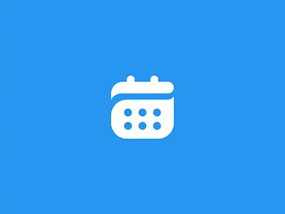 Pod app app icon calendar chat flat design icon minimal design pod social