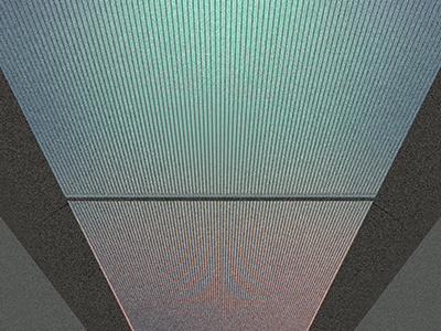 A Seminar for the Flatness of Life abstract dithering gradient lines minimal minimalism perspective