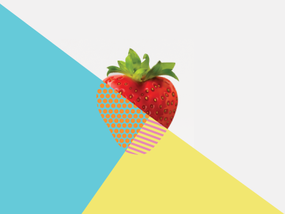 Summer Color Palette color pattern strawberry summer