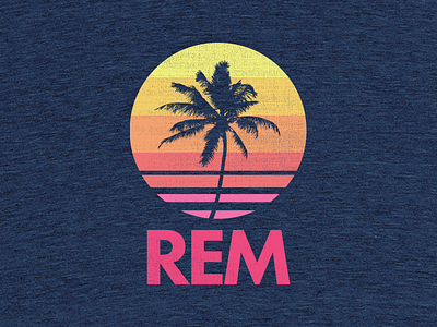 REM 2017 beach swag t shirt