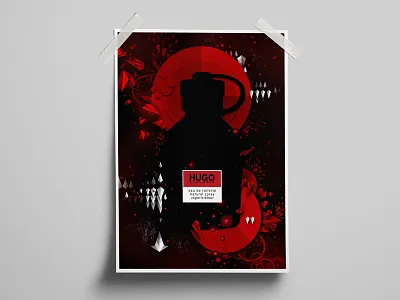 Hugo Boss Create graphic design illustration print