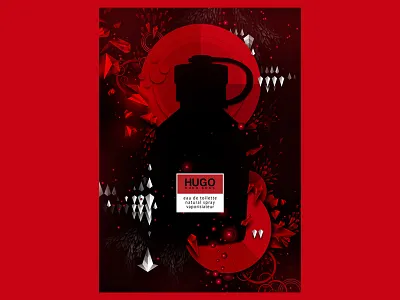 Hugo Boss Create graphic design illustration print