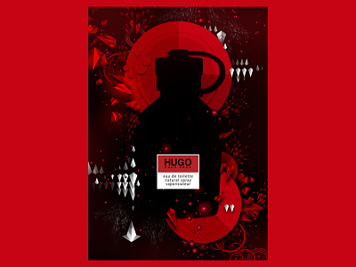 Hugo Boss Create graphic design illustration print