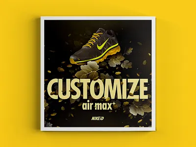 Nike Airmax+ graphic design illustration print ad
