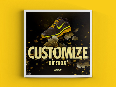 Nike Airmax+ graphic design illustration print ad