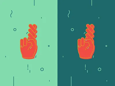Hand icons colors crossed design dual hand icons illustrator lineart strokes