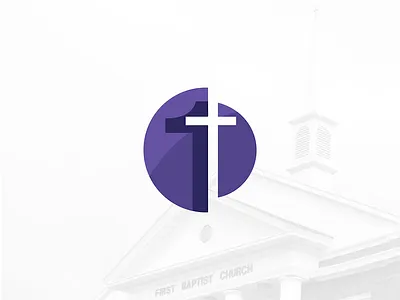 First Baptist Church Logo church church logo cross first first baptist church logo
