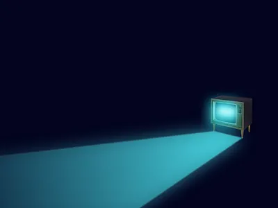 BlueTube creepy poltergeist tv