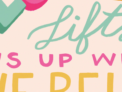 valentine sneak peek~ 2 colorful hand lettering handlettering love type valentine